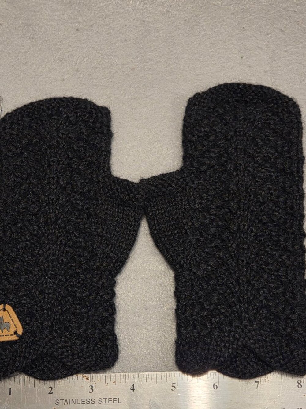 Classic Alpaca fingerless gloves